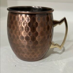 Eco one Silver One International Moscow Mule Mug Copper Hammered‎ Finish